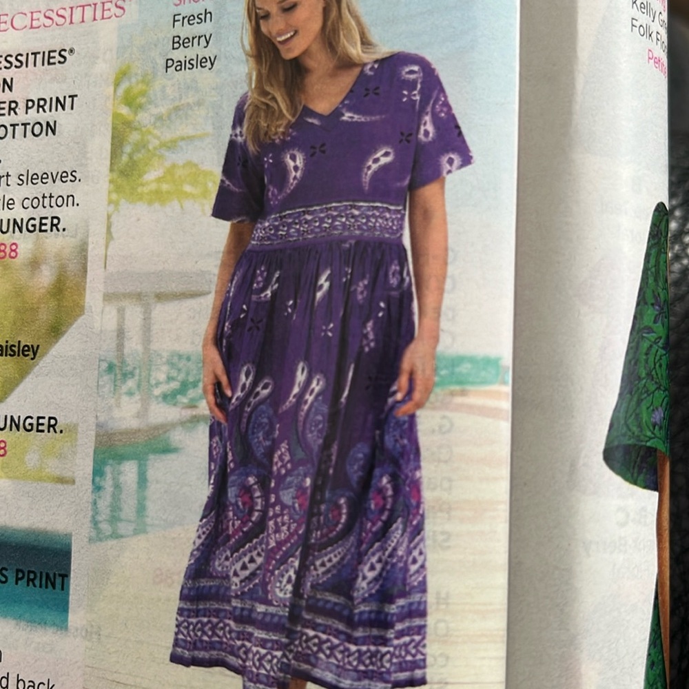 Full length cotton lounger